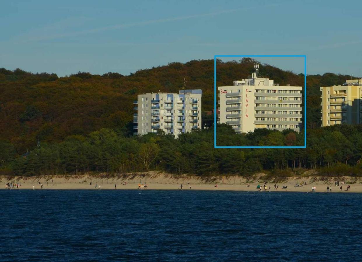 Apartament Z Panoramicznym Widokiem Na Morze Blisko Plazy I Centrum Pl Eng De ミエンジズドロイェ エクステリア 写真